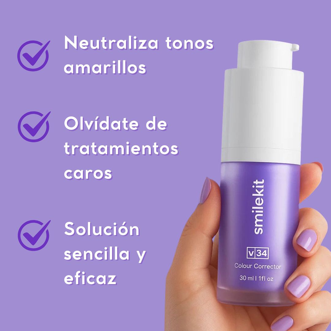 Adiós a los dientes amarillos - SmileKit V34