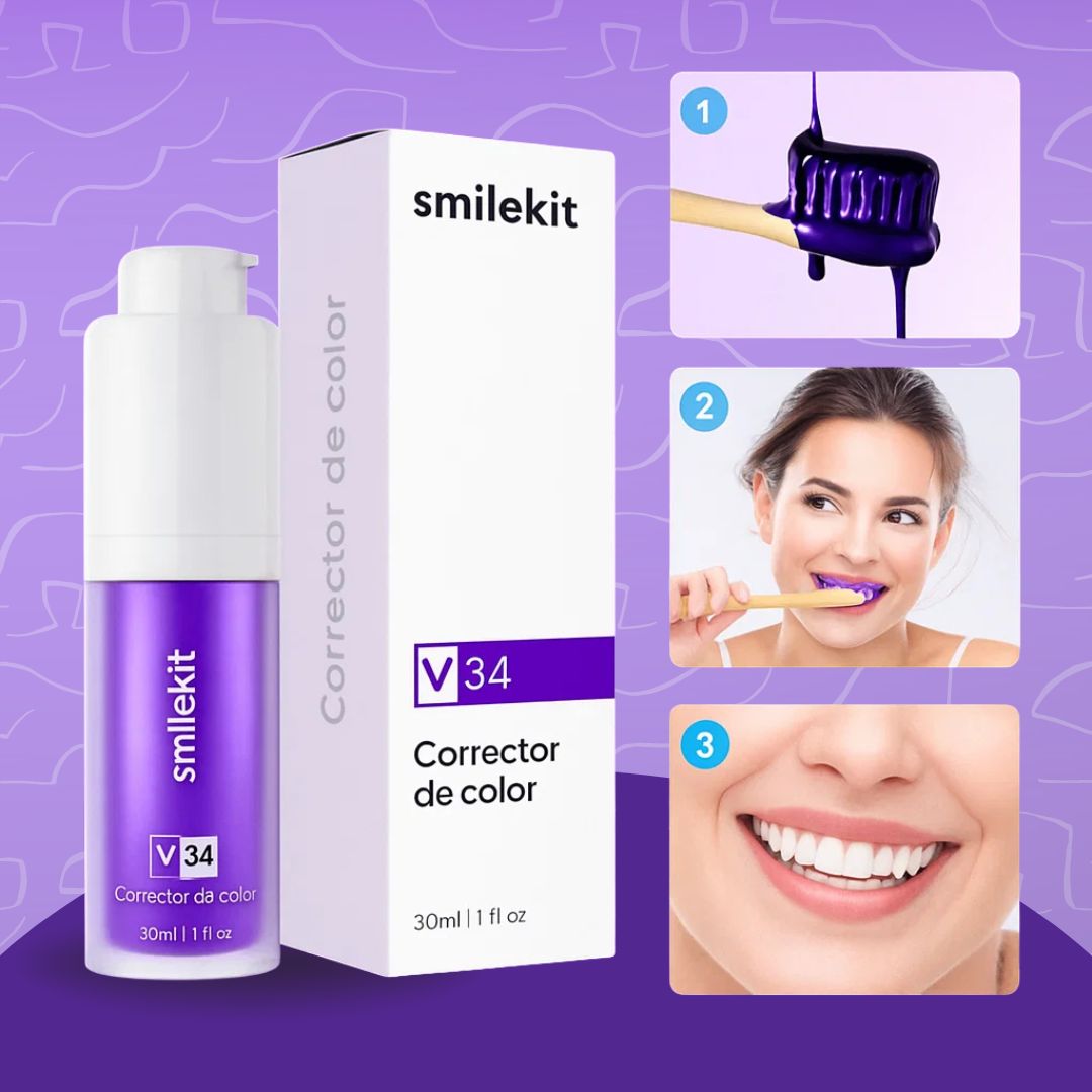 Adiós a los dientes amarillos - SmileKit V34