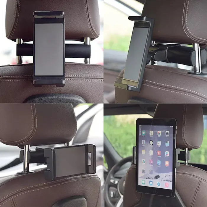 Soporte para tableta en el reposacabezas 📱🚗 - Comodidad y diversión en cada viaje 🌟